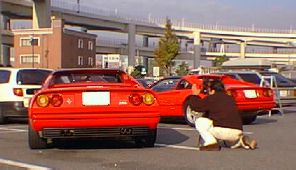 フェラーリ328画像カメラマンさん